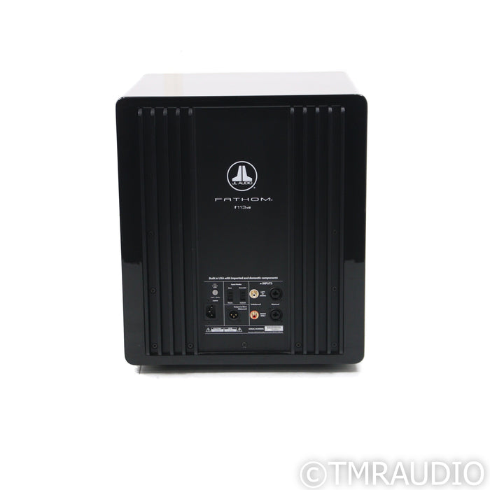 JL Audio Fathom F113v2 13.5" Powered Subwoofer; Gloss Black