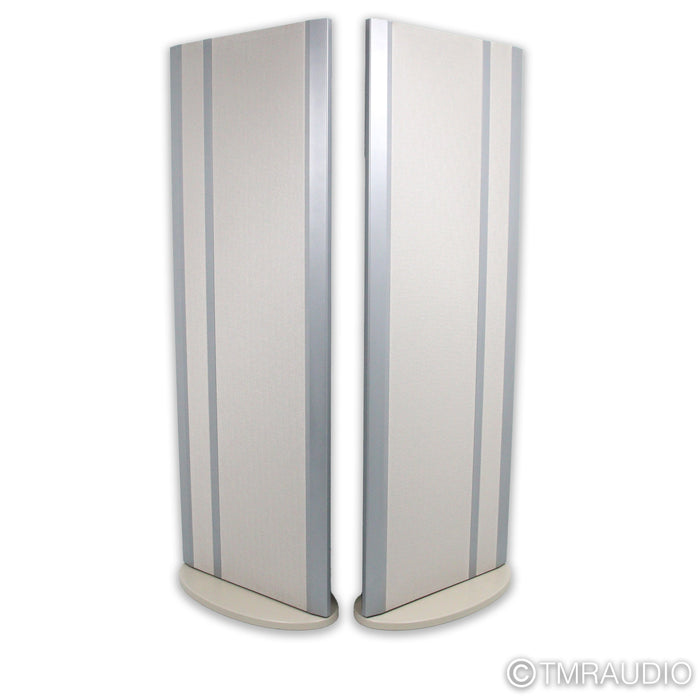 Magnepan MG 20.7 Floorstanding Speakers; Silver / White Cloth Pair