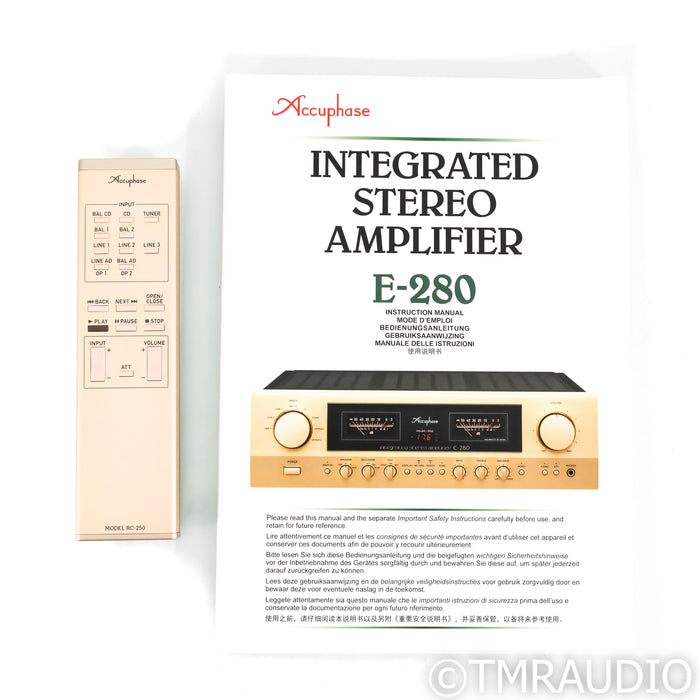 Accuphase E-280 Stereo Integrated Amplifier
