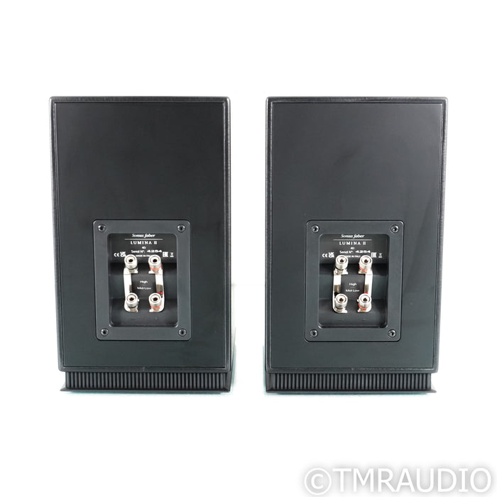 Sonus Faber Lumina II Bookshelf Speakers; Black Pair