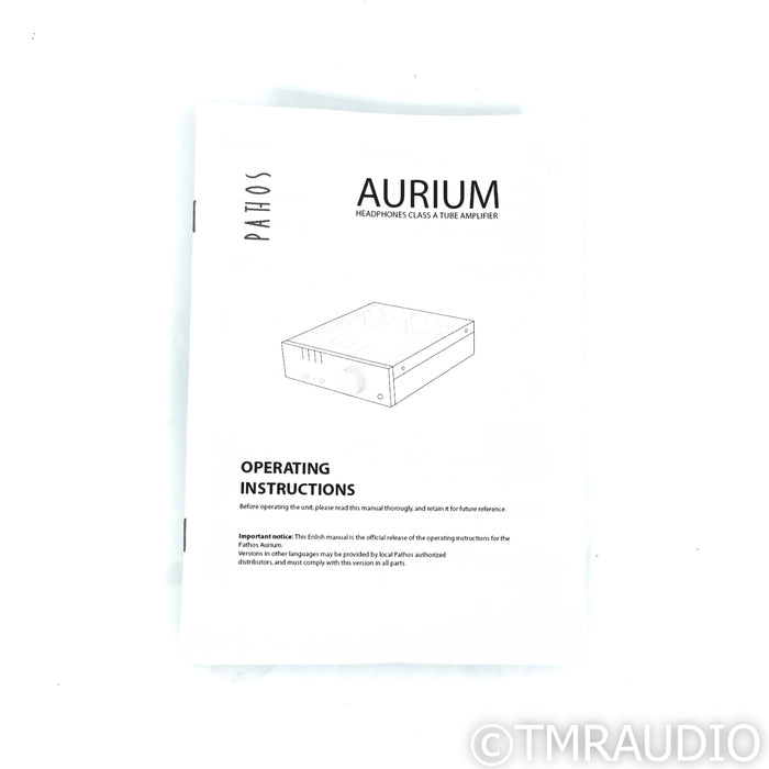 Pathos Aurium Tube Headphone Amplifier