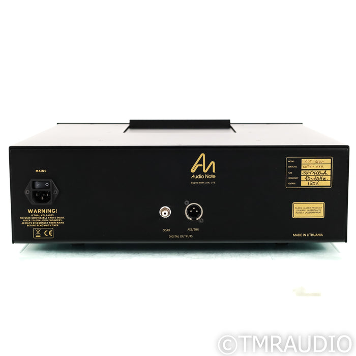 Audio Note CDT Four CD Transport