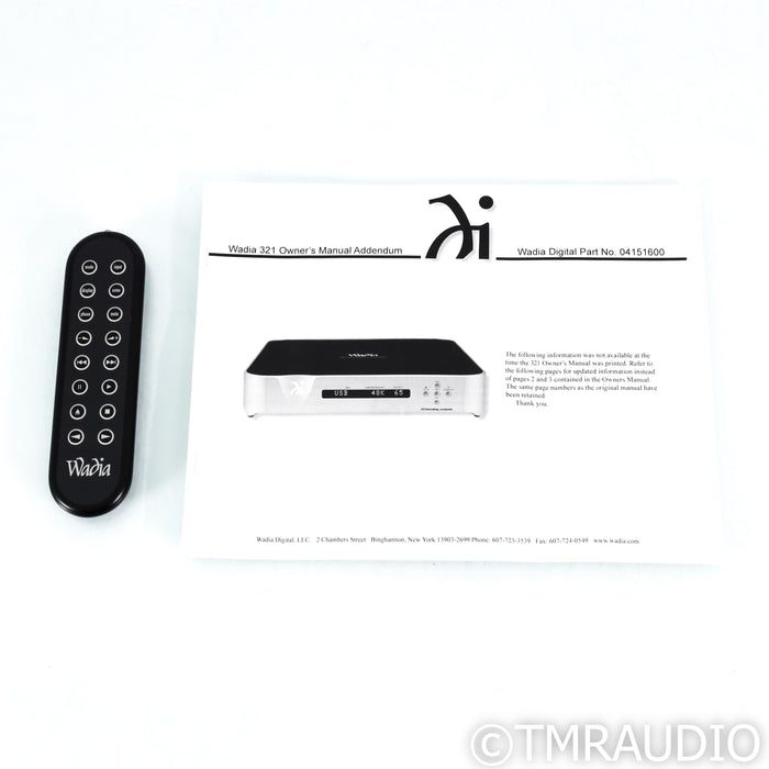 Wadia 321 Decoding Computer DAC; D/A Converter