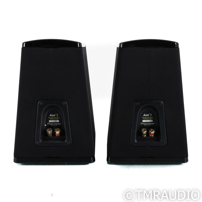 GoldenEar Aon 2 Bookshelf Speakers; Black Pair