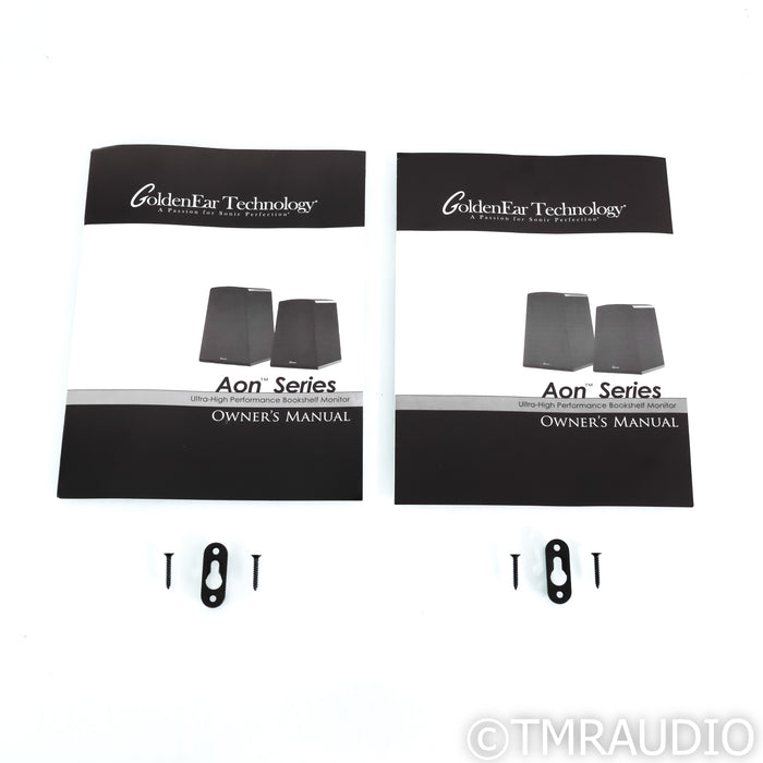 GoldenEar Aon 2 Bookshelf Speakers; Black Pair