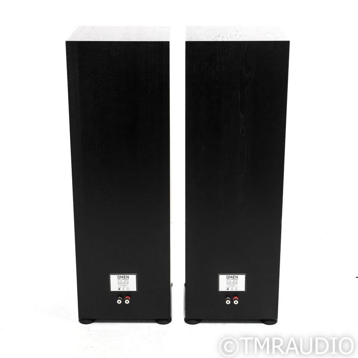 Zu Omen Dirty Weekend MkII Floorstanding Speakers; Black Pair; Clarity Caps