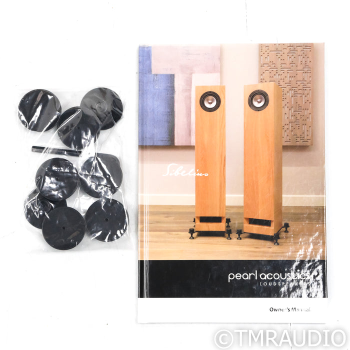 Pearl Acoustics Sibelius SG Floorstanding Speakers; Oak Pair w/ Grills
