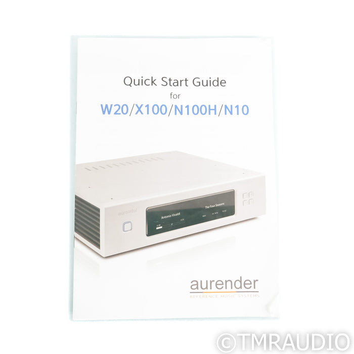 Aurender N100H Network Streamer; 2TB
