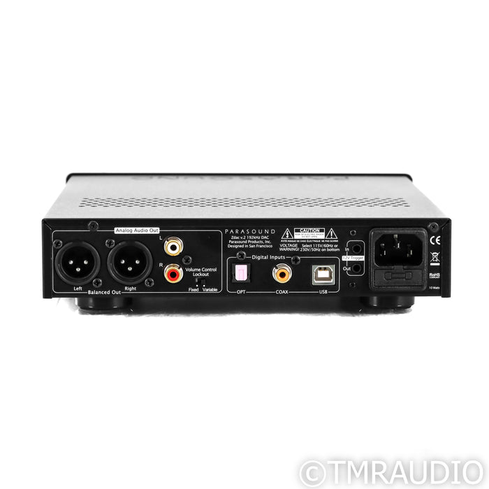 Parasound Zdac v.2 Headphone Amplifier / DAC