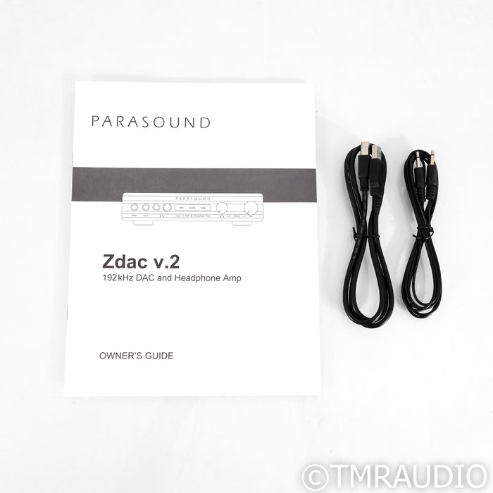 Parasound Zdac v.2 Headphone Amplifier / DAC
