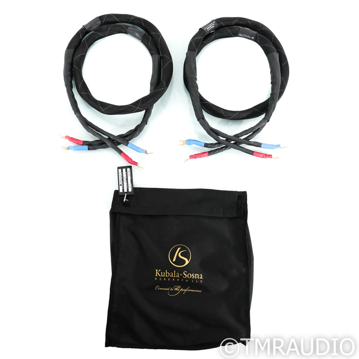 Kubala-Sosna Realization Speaker Cables; 2m Pair