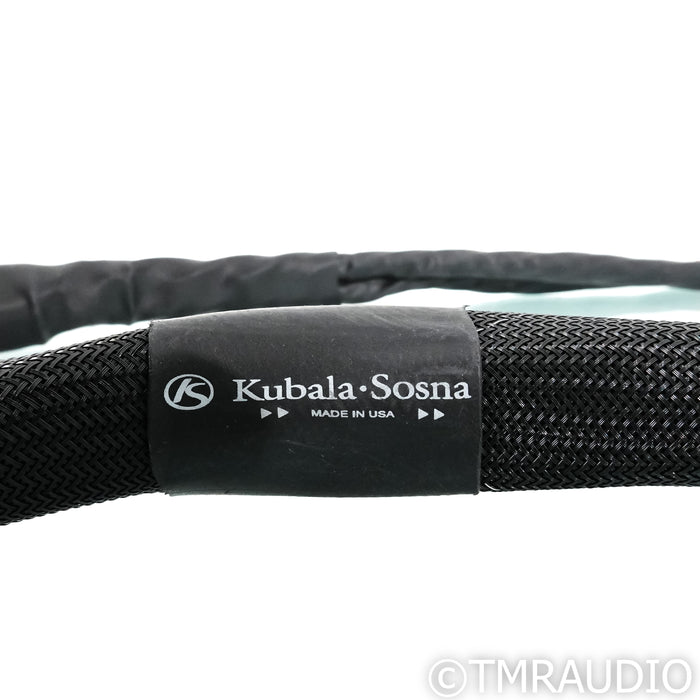 Kubala-Sosna Realization Speaker Cables; 2m Pair