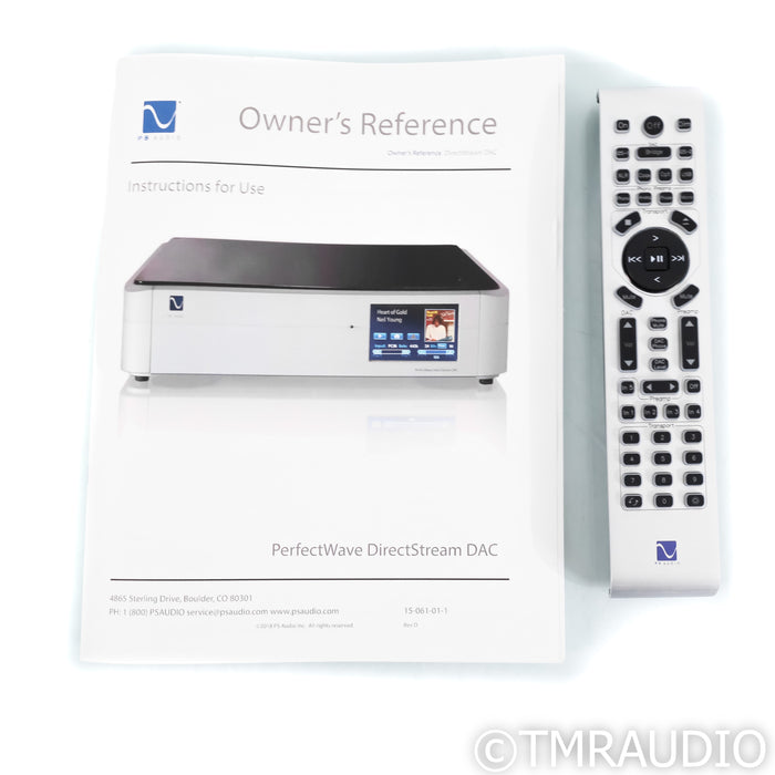 PS Audio PerfectWave DirectStream DAC MK1; Bridge II