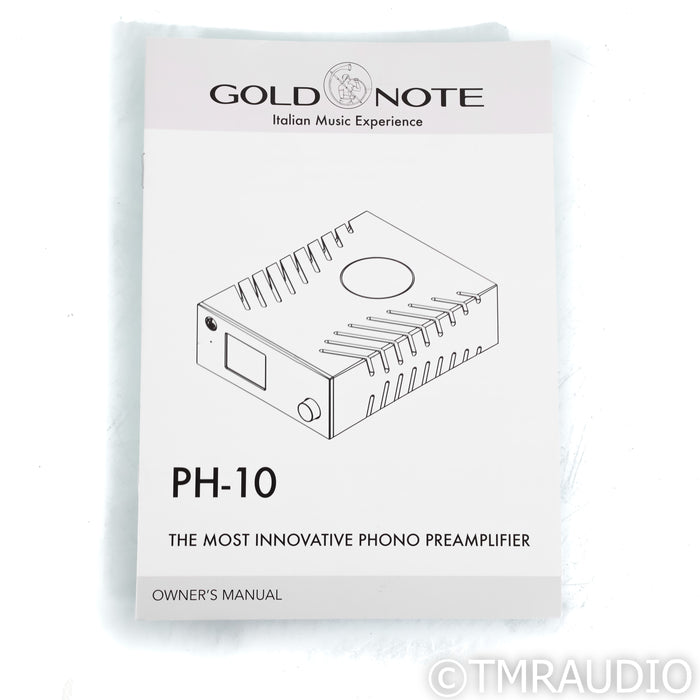 Gold Note PH-10 MM / MC Phono Preamplifier