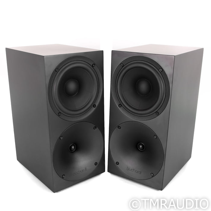 Buchardt Audio S400 Bookshelf Speakers; Black Pair (No Grills)