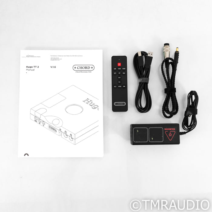 Chord Electronics Hugo TT2 Headphone Amplifier; w/ MCRU XLCR LPSU