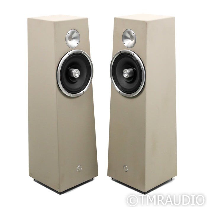 Zu Audio Soul SuperFly Floorstanding Speakers; Cosmic Latte Pair