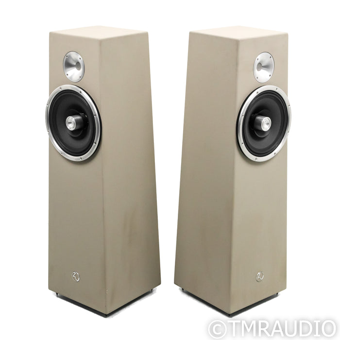 Zu Audio Soul SuperFly Floorstanding Speakers; Cosmic Latte Pair