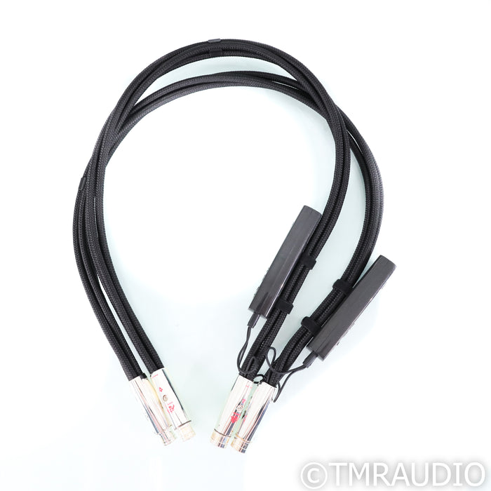 AudioQuest Dragon XLR Cables; 1m Pair Balanced Interconnects