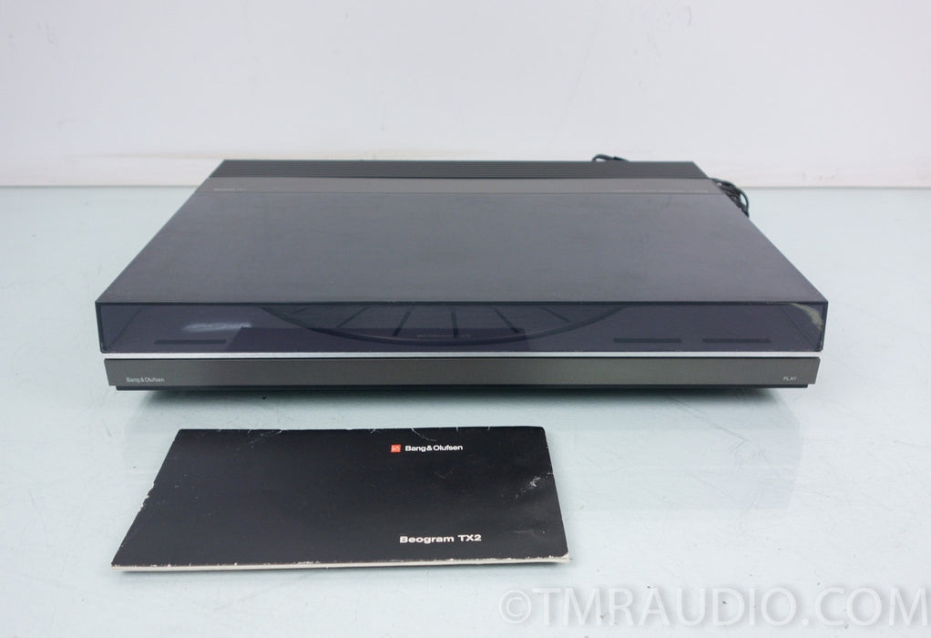 Bang & Olufsen TX2 Turntable w/ B&O MMC2 (stylus broken)