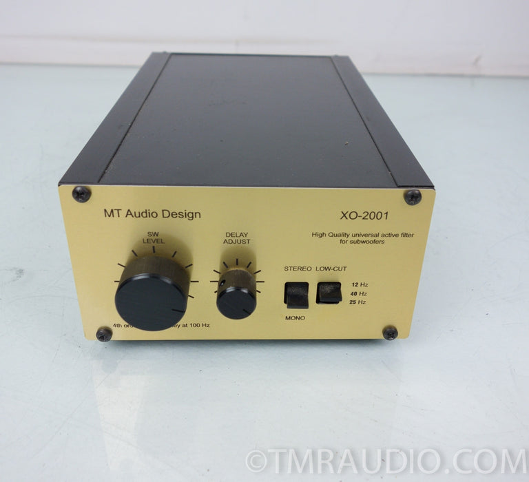 Gradient SW-63 Subwoofer & MT Audio Design XO-2001 X-over (4 Quad ESL63)