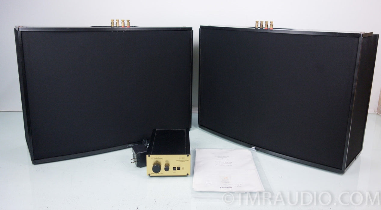Gradient SW-63 Subwoofer & MT Audio Design XO-2001 X-over (4 Quad ESL63)