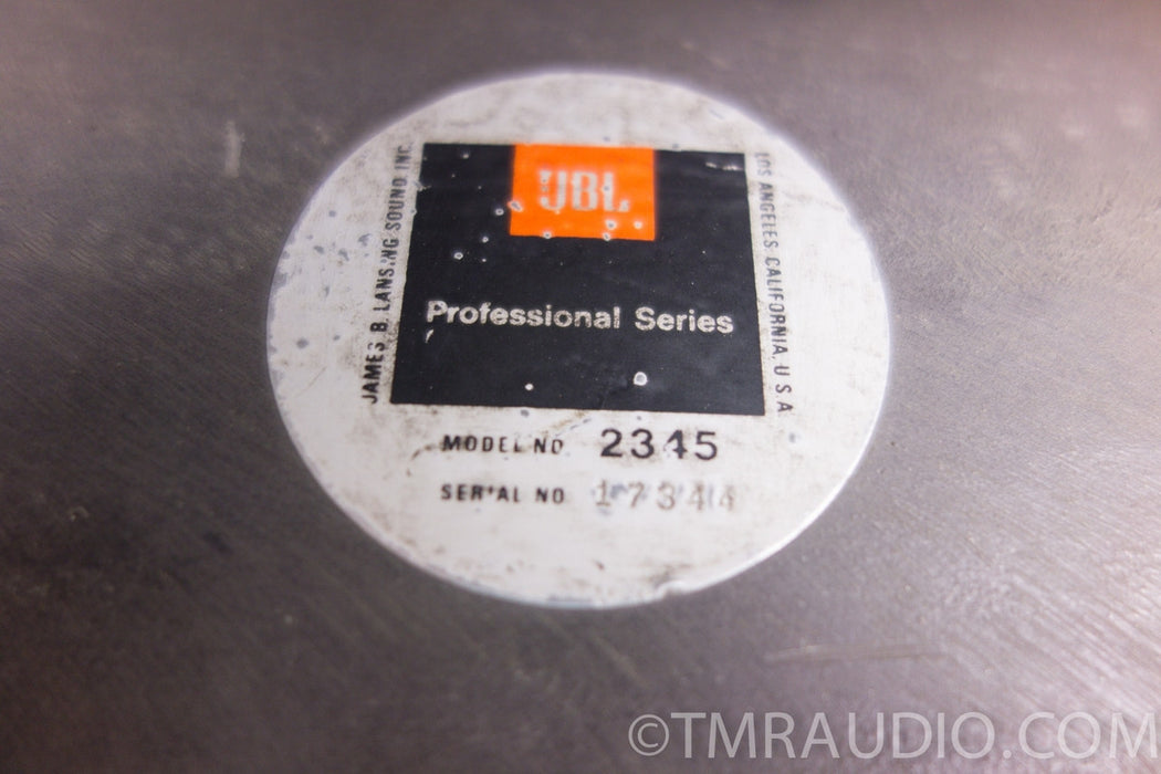 JBL 2470 Compression Drivers 2345 Radial Horns