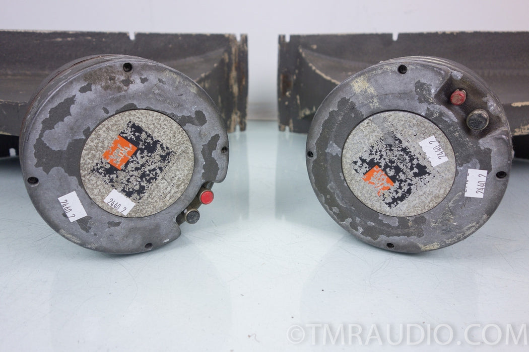 JBL 2470 Compression Drivers 2345 Radial Horns
