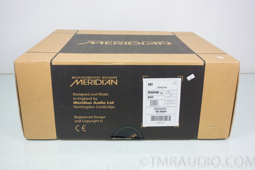 Meridian G02 Balanced Dual Mono Preamplifier / PreAmp in Factory Box
