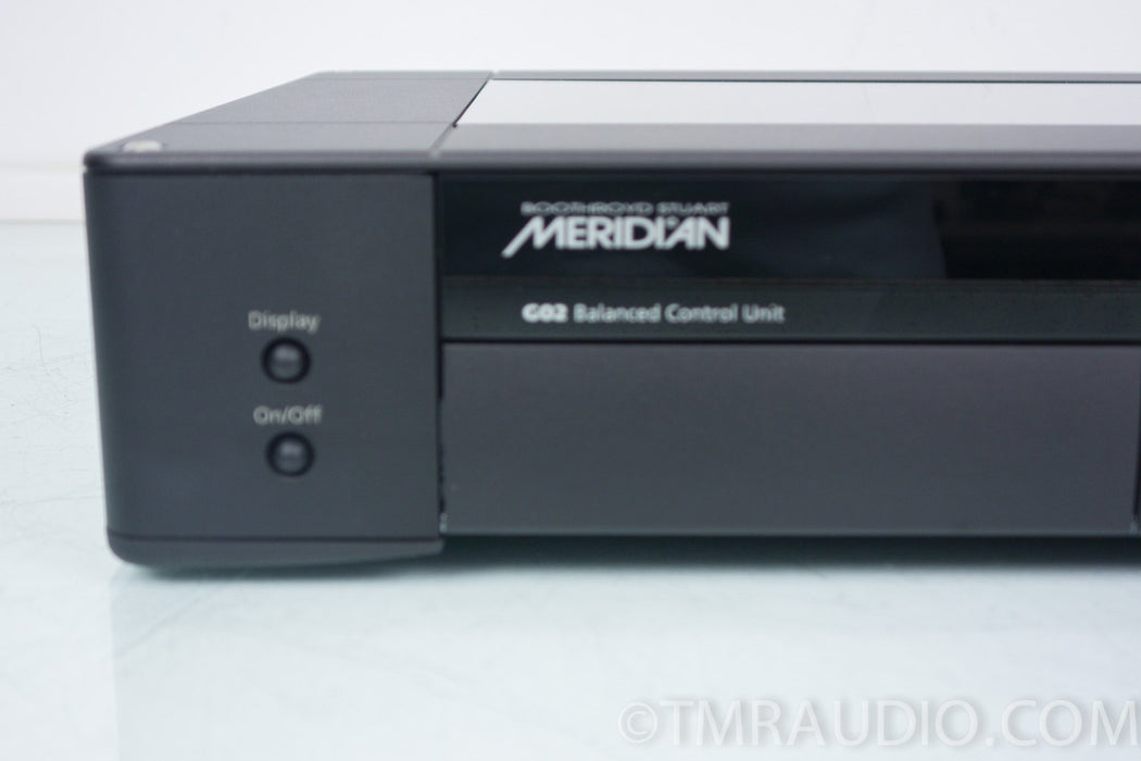 Meridian G02 Balanced Dual Mono Preamplifier / PreAmp in Factory Box