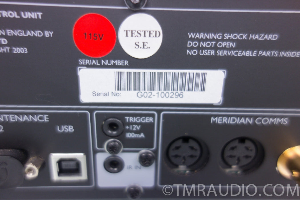 Meridian G02 Balanced Dual Mono Preamplifier / PreAmp in Factory Box