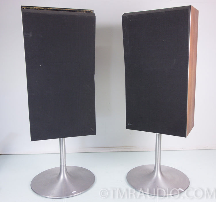 B&O Beovox M70 Speakers with matching Tulip Stands