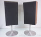 B&O Beovox M70 Speakers with matching Tulip Stands