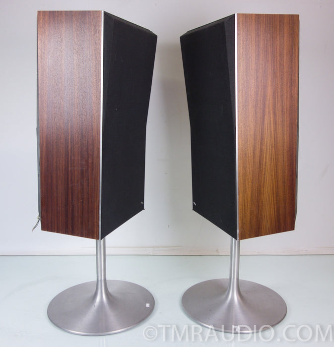 B&O Beovox M70 Speakers with matching Tulip Stands
