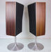 B&O Beovox M70 Speakers with matching Tulip Stands