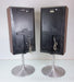 B&O Beovox M70 Speakers with matching Tulip Stands