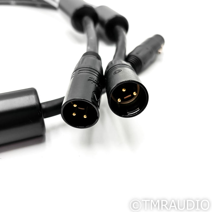 Straight Wire Crescendo 3 XLR Cables; 1m Pair Balanced Interconnects