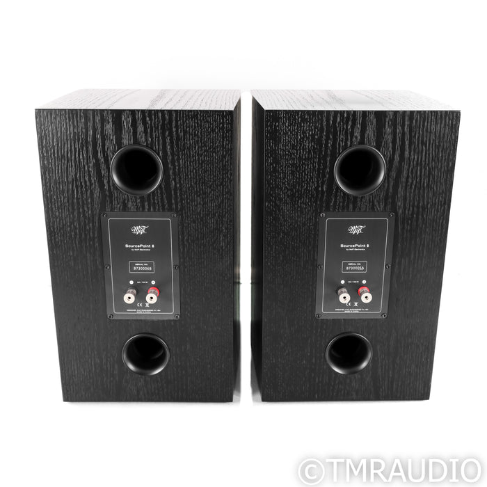 MoFi Electronics SourcePoint 8 Bookshelf Speakers; Black Pair