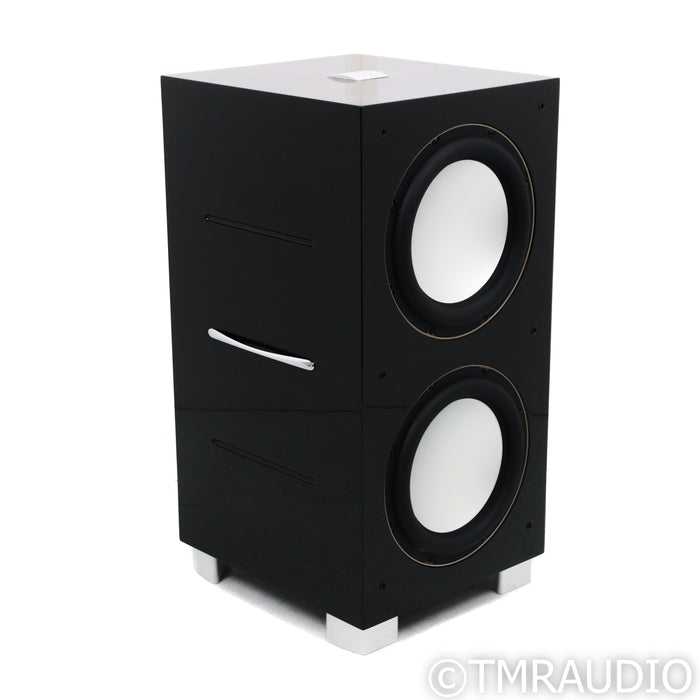 REL Acoustics 212/SE Dual 12" Powered Subwoofer; Piano Black