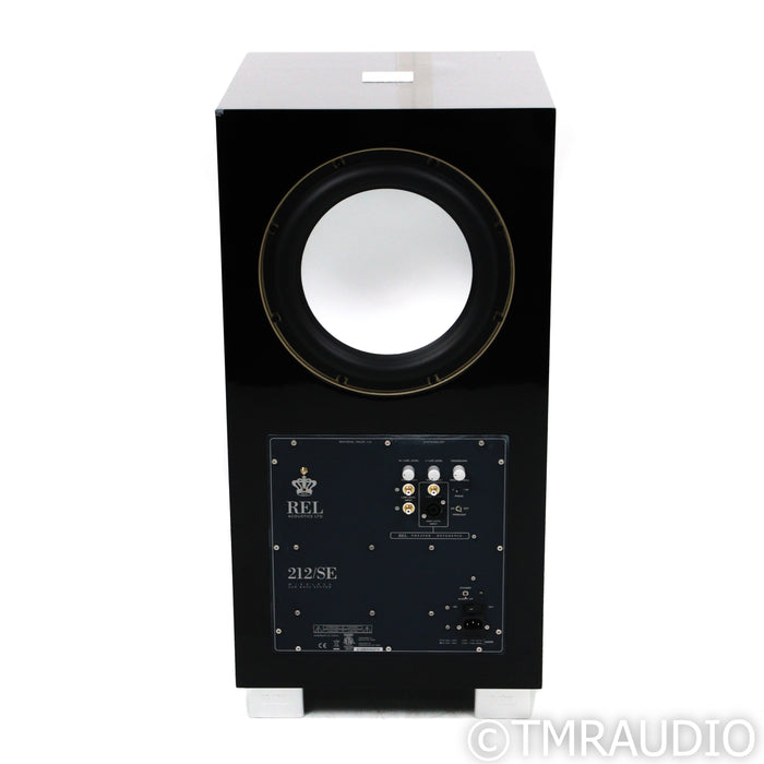 REL Acoustics 212/SE Dual 12" Powered Subwoofer; Piano Black