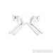 Magnepan Maggie Stands; Silver Set of 4 (Open Box)