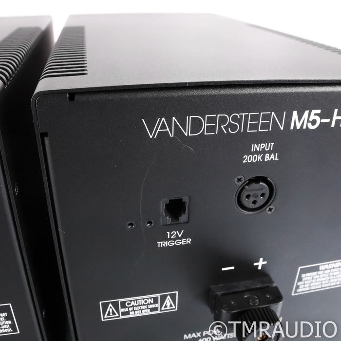 Vandersteen M5-HPA High Pass Monoblock Power Amplifiers; Pair