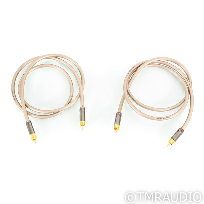 Linn Silver Interconnect II RCA Cables; 4ft Pair Interconnects