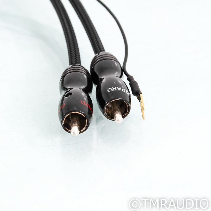 AudioQuest Leopard Phono Cables; 4ft Stereo Interconnect; RCA