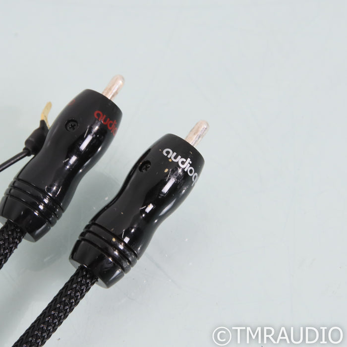 AudioQuest Leopard Phono Cables; 4ft Stereo Interconnect; RCA