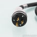 Synergistic Research UEF Black HC Power Cable; 5ft AC Cord; 10AWG