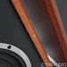 KLH Model Five Bookshelf Speakers; Mahogany Pair with Stands