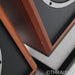 KLH Model Five Bookshelf Speakers; Mahogany Pair with Stands