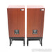 KLH Model Five Bookshelf Speakers; Mahogany Pair with Stands