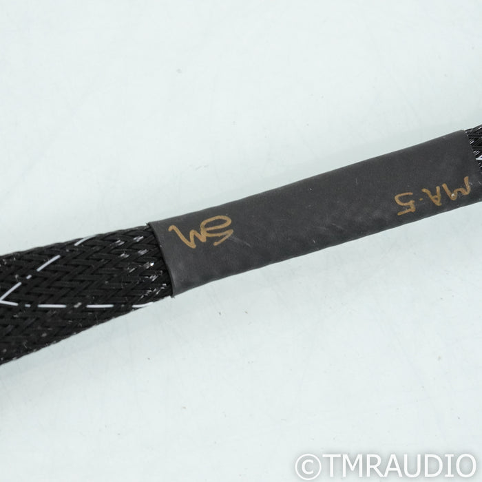 Morrow Audio MA5 RCA Cables; 1m Pair Interconnects